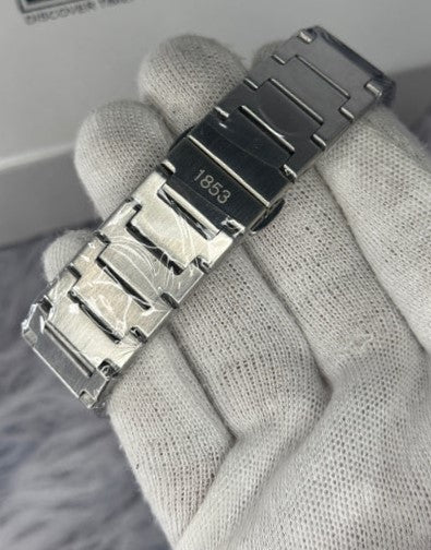 Tissot PRX Chain Watch White & Silver