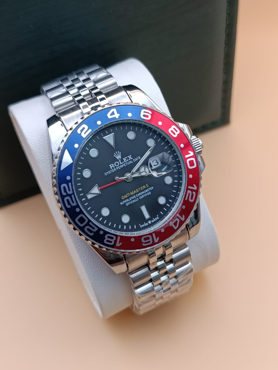 Rolex GMT Master Red & Black Dial