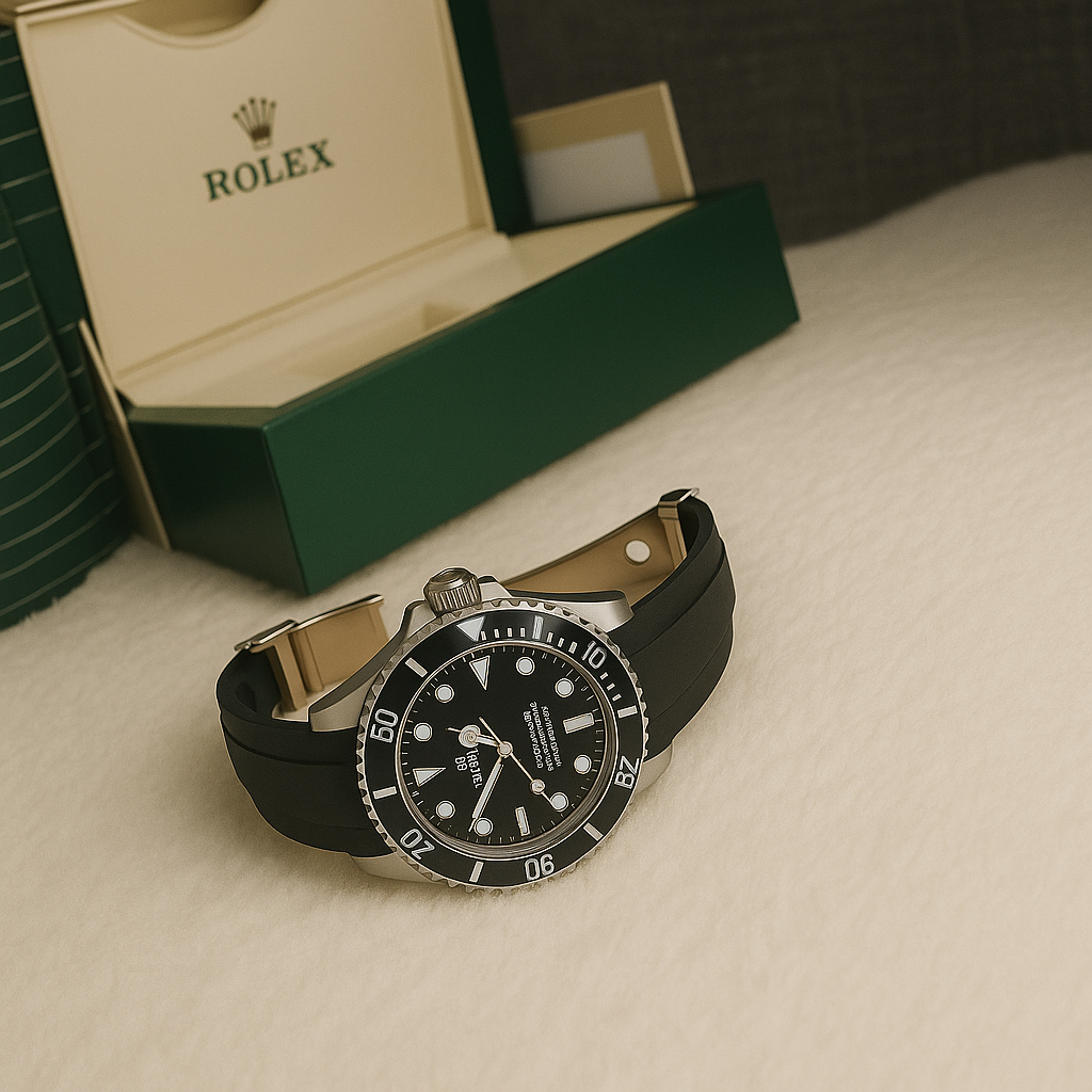 Rolex Submariner Silicon Strap – Green Dial