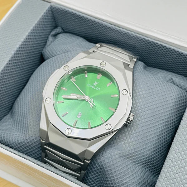 HB Watch – Premium Chain – Green Dial