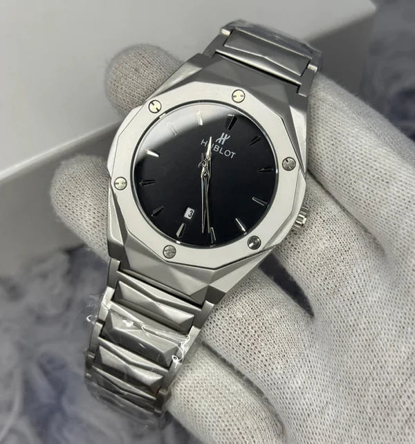 HB Watch – Premium Chain – Black Dial