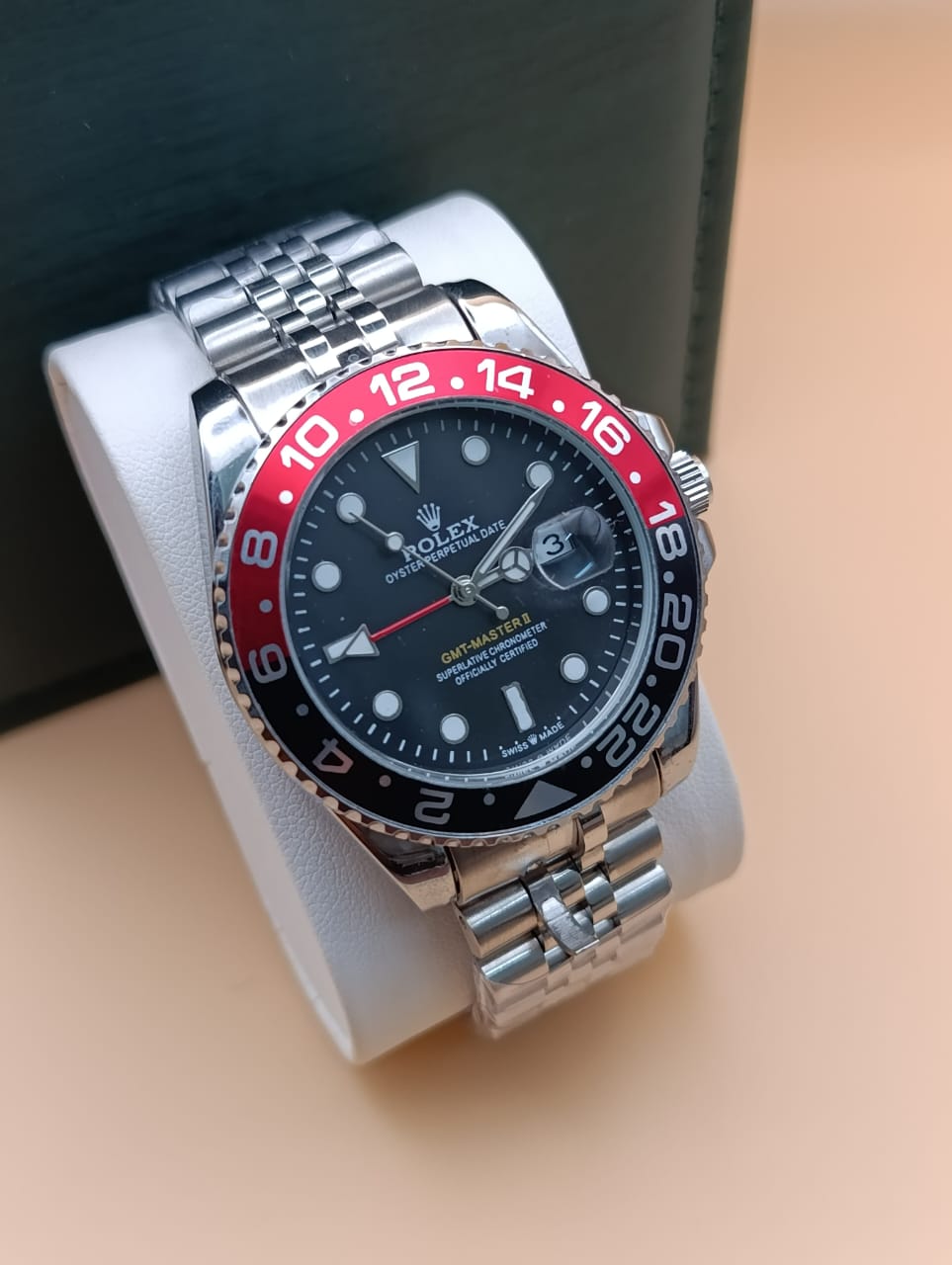 Rolex GMT Master Red & Black Dial