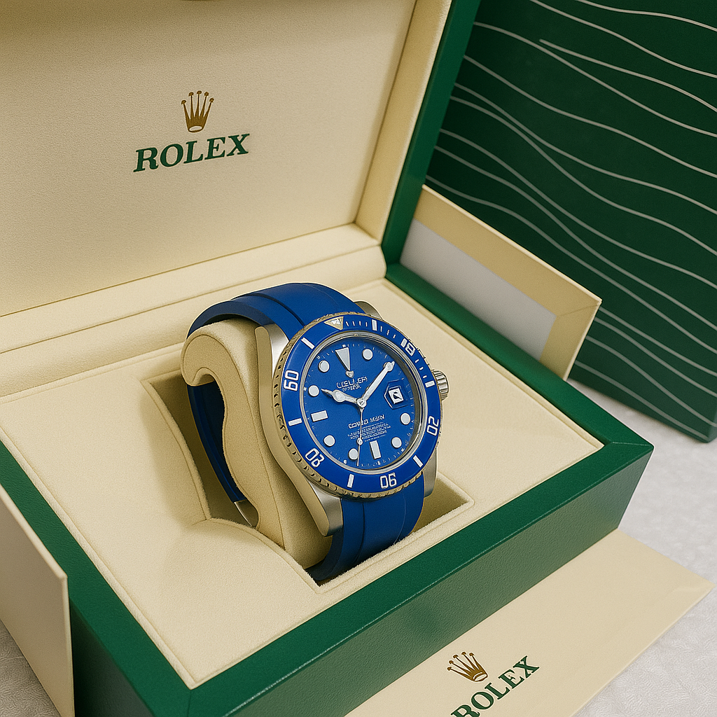 Rolex Submariner Silicon Strap – Green Dial