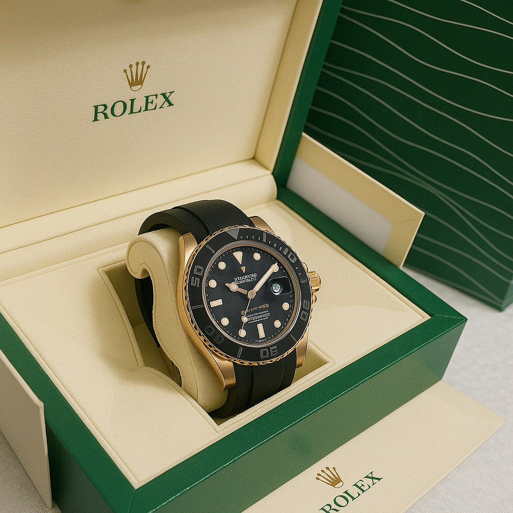 Rolex Submariner Silicon Strap – Green Dial