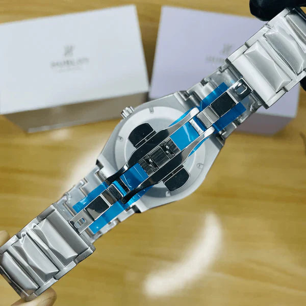 HB Watch – Premium Chain – Navy Blue Dial